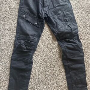 G-Star Black Cargo Pants with Articulated Knees